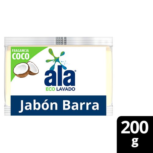 Jabón En Barra Ala Ecolavado 200 Gr