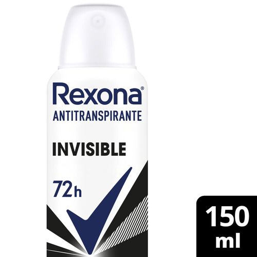 Desodorante Invisible Women 150 Ml Rexona