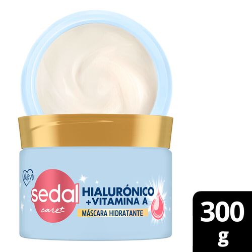 Máscara De Tratamiento Sedal Hialurónico + Vitamina A 300 Gr