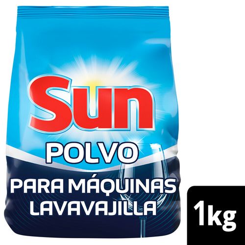 Polvo Para Máquinas Lavavajilla Sun Desengrasante Recarga 1 Kg