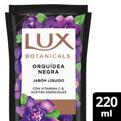 Jabón Líquido para Manos Botanicals Orquídea Negra 220 Ml Lux