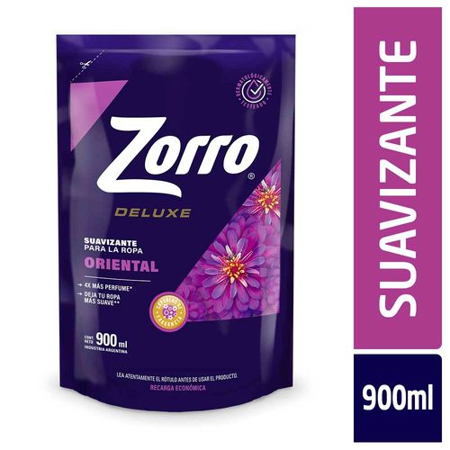 Suavizante Zorro Oriental Dp 900ml