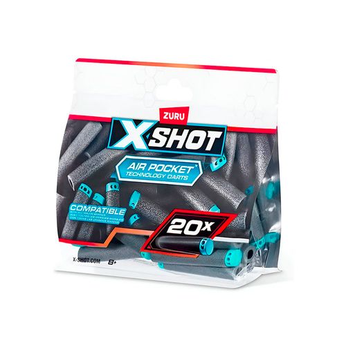 X-Shot Repuestos Dardos, 20 Darts Zuru