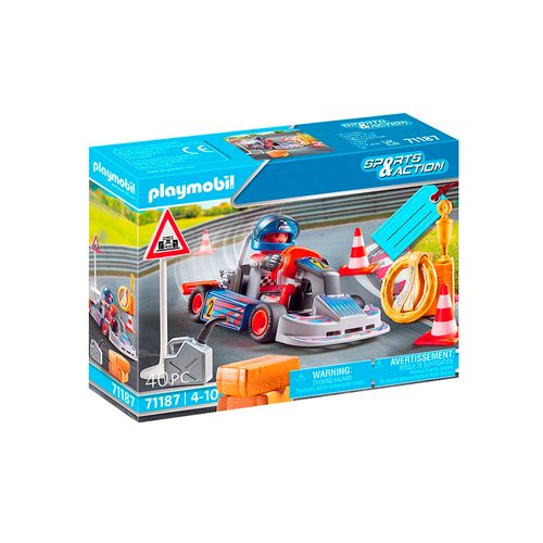 Figura Kart De Carreras Playmobil