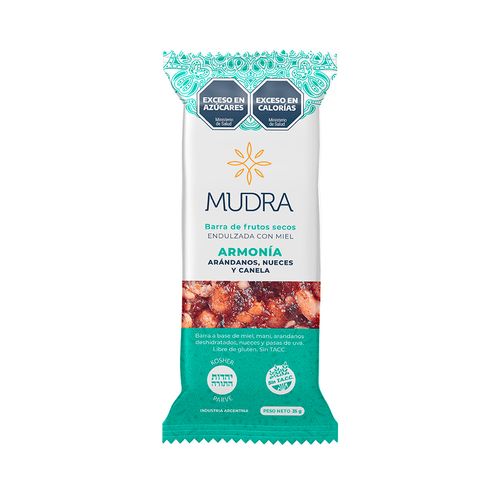 Barra De Frutos Secos Armonia 35 Gr Mudra