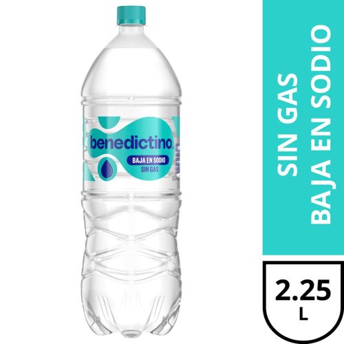 Agua De Mesa Benedictino Sin Gas 2,25 L