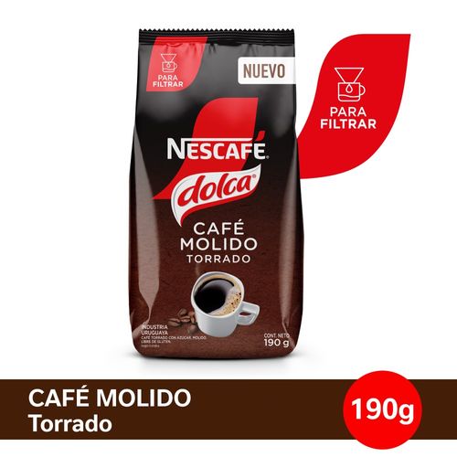 Café Dolca Tostado Y Molido Nescafé 190 Gr