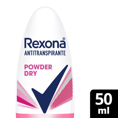 Desodorante Rol Woman Powder Dry X 50 Ml Rexona