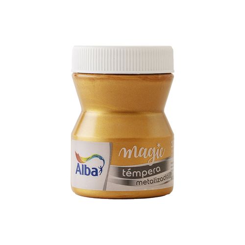 Pote Tempera Oro Metalizado X 100 Gr Alba