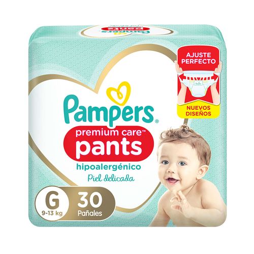Pañales Pants Premium Care Grande 30 Un Pampers