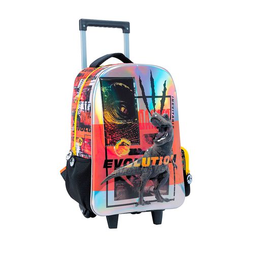 Mochila Jurassic world 17" carro wabro