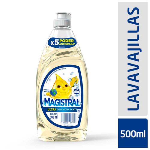 Detergente Pureza Activa X 500 Ml Magistral