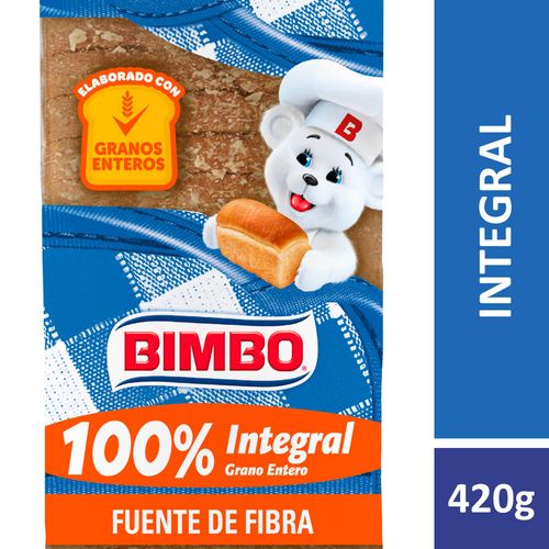 Pan Integral  Bimbo X 420 Gr