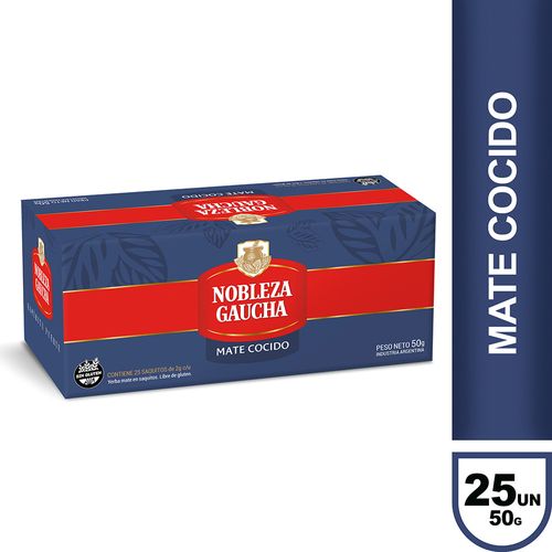 Mate Cocido Nobleza Gaucha En Saquitos 25u