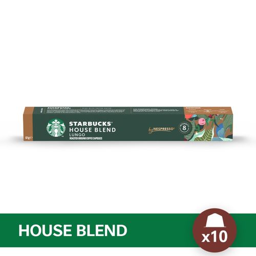 Capsulas Starbucks® Nespresso® House Blend - 10 U