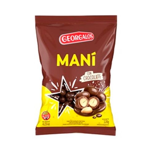 Confites Georgalos De Mani Con Chocolate Bolsa 150 Gr