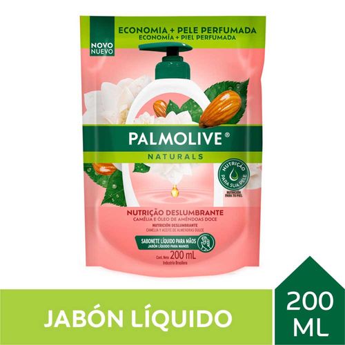 Jabon Liquido Palmolive Naturals Camelia Doypack 200 Ml