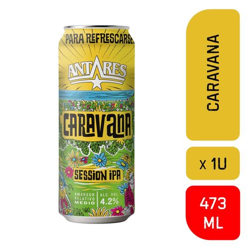 Cerveza Antares Caravana 473 Ml