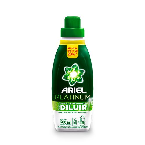 Jabon Para Ropa Ariel Diluible 500 Ml