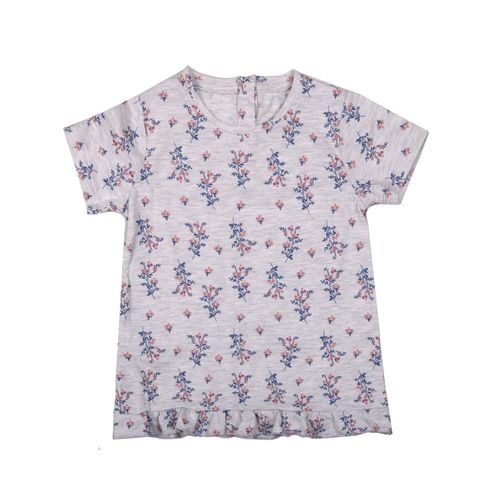 Remera Beba Manga Corta Print Crudo 12 Urb