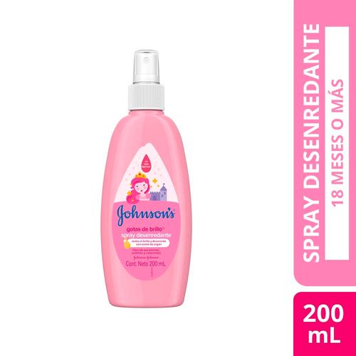 Spray Para Peinar Niños Johnson's Gotas De Brillo 200 Ml