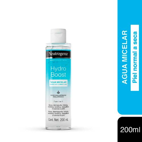 Agua Micelar Neutrogena Hydro Boost 200 Ml.