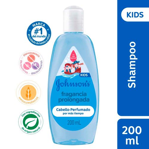 Shampoo Johnson Baby Fragancia Prolongada 200 Ml