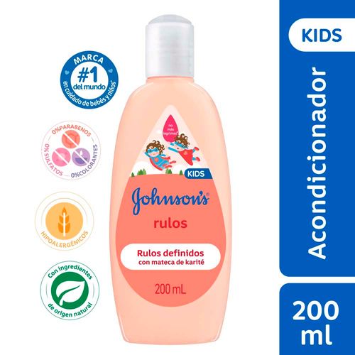 Acondicionador Baby Rulos Ensueño 200 Ml Johnson's