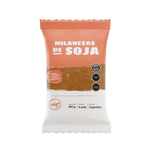 Milanesa De Soja  X 220 Gr Viaveg