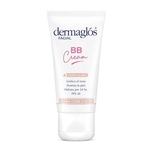 Crema Bb Cream Hidratante Tono Claro Fps30 50 Gr Dermaglós