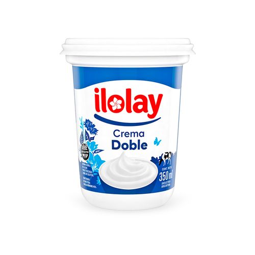 Crema De Leche Pote 350 Ml Ilolay