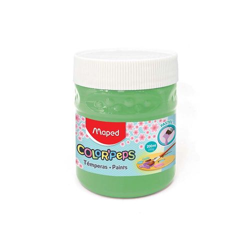 Temperas X 200ml Verde Maped