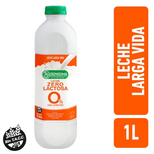 Leche La Serenisima Zerolact Bot 1l