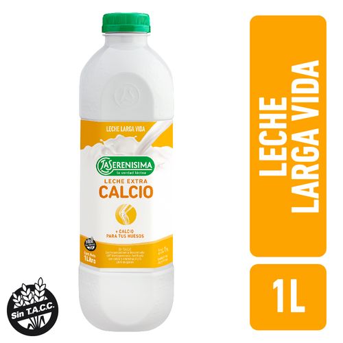 Leche Uat Desc La Serenisima Calcio 1l