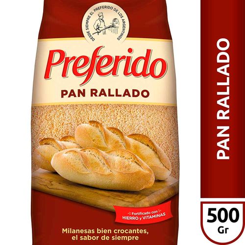 Pan Rallado Fortificado Preferido 500 Gr