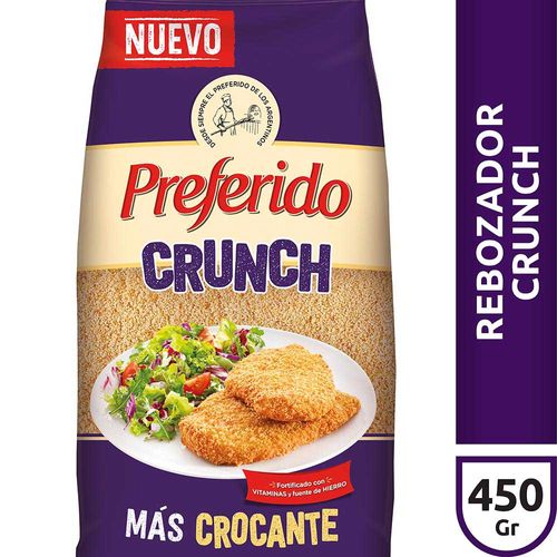 Rebozador Preferido Crunch Fortificado X450g