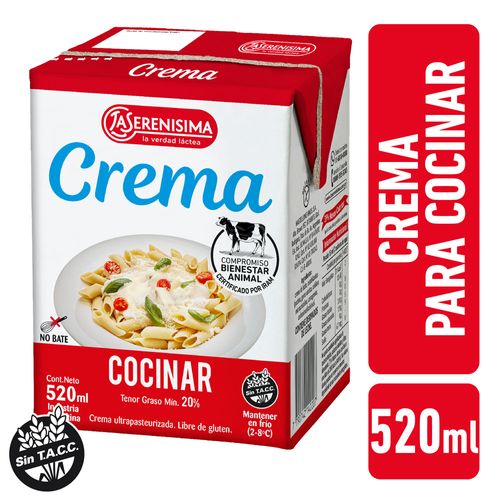 Crema La Serenisima Culinaria Sq 520 Cc