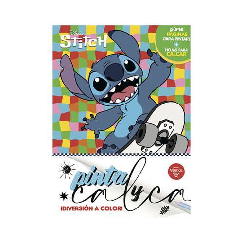 Libro Stitch-pinta Y Calca Vertice