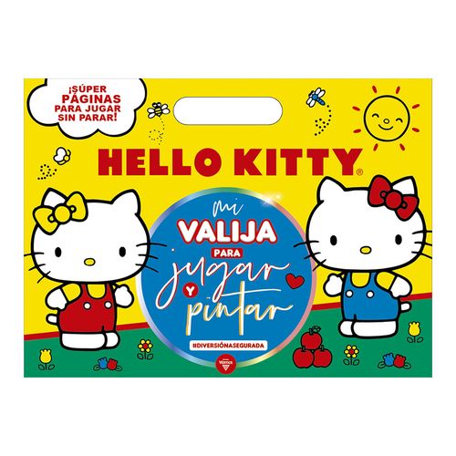 Libro Hello Kitty Para Pintar Vertice