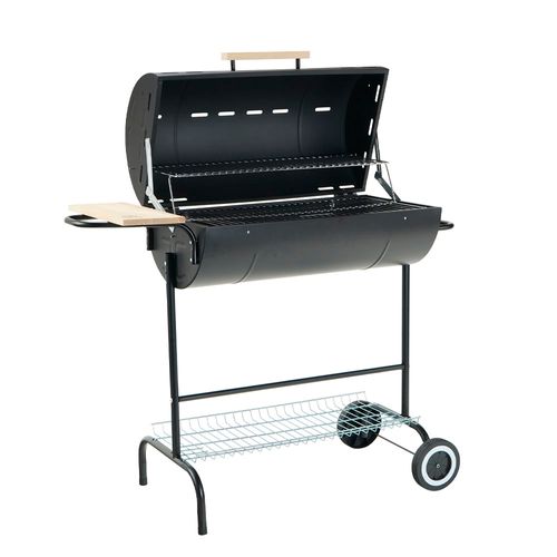 Parrilla Carbon Medio Tambor Con Tapa Beef Maker