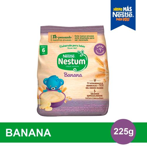 Nestum® Sabor Banana 225 Gr