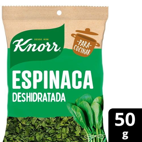 Vegetales Deshidratados Espinaca 50 Gr Knorr