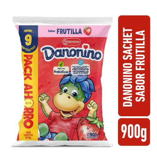 Sachet Danonino Frutilla X 900 Gr