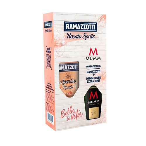 Aperitivos X 700 Cc Ramazzotti  Mumm Extra Brut