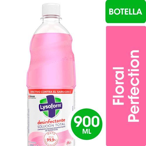 Desinfectante Liquido Floral Perfection Botella 900 Ml Lysoform
