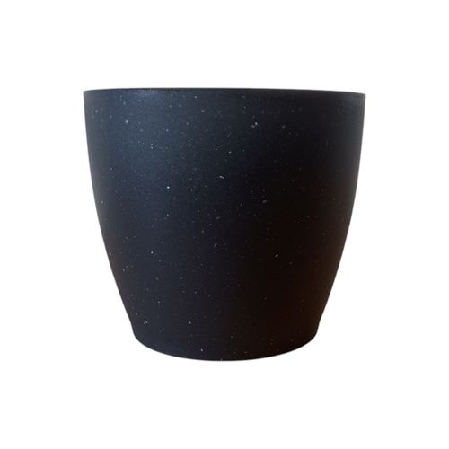 Maceta Nordica Loza 17 Negro Beruplast