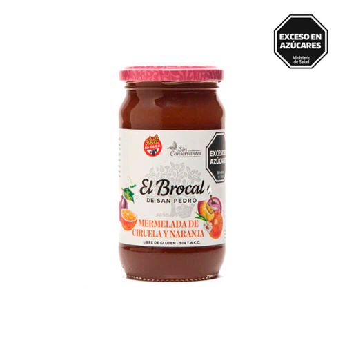 Mermelada De Ciruela Y Naranja 420 Gr El Brocal