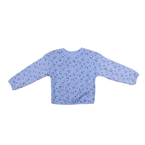 Buzo Niña Full Print Azul 4-12 Pv25 Urb