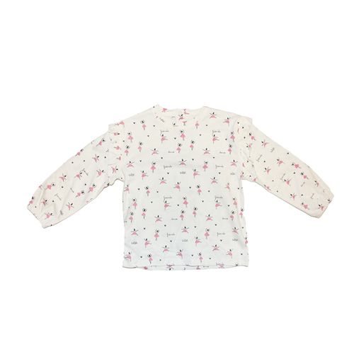Remera Beba Manga Larga Vuelo Crudo 36 Urb