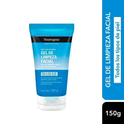 Gel De Limpieza Facial Deep Clean Intensive 150 Gr Neutrogena